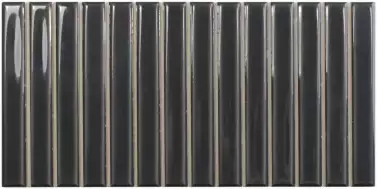 128704 Плитка Sweet Bars Ebony 12,5x25